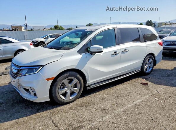 5FNRL6H76LB063919 2020 HONDA ODYSSEY White Vista tres cuartos delantera izquierda