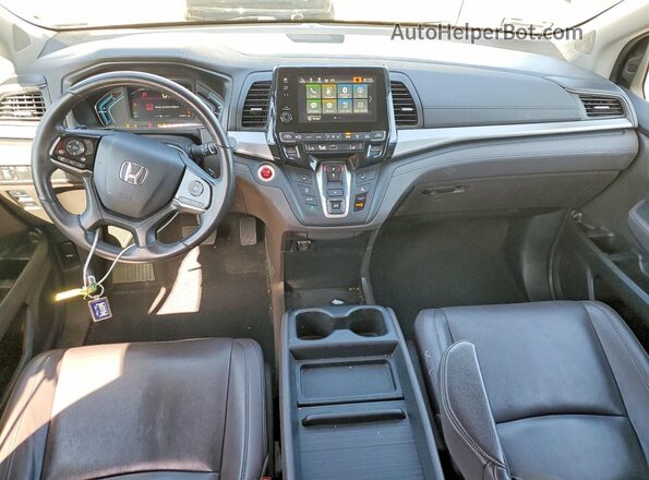 5FNRL6H76LB063919 2020 HONDA ODYSSEY White Vista del salpicadero