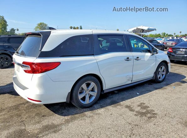 5FNRL6H76LB063919 2020 HONDA ODYSSEY White Trasero derecho