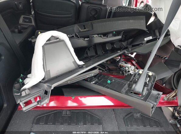 5FNRL6H76RB026149 2024 HONDA ODYSSEY Red Instrument cluster view