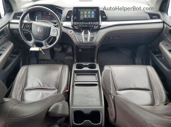 5FNRL6H77KB013819 2019 HONDA ODYSSEY Black Vista del salpicadero