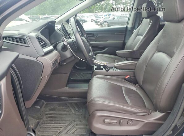5FNRL6H77KB013819 2019 HONDA ODYSSEY Black Vista interior delantera