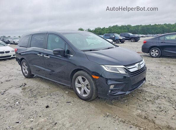 5FNRL6H77KB013819 2019 HONDA ODYSSEY Black Delantero derecho