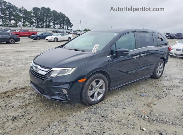 5FNRL6H77KB013819 2019 HONDA ODYSSEY Black Vista tres cuartos delantera izquierda