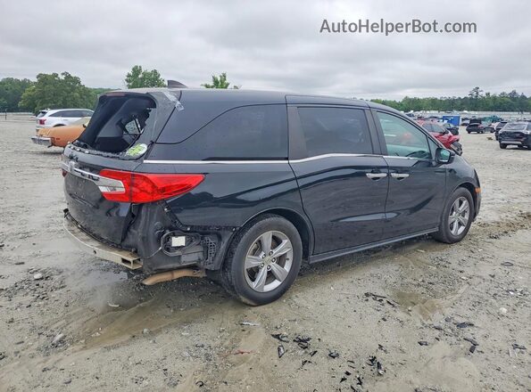 5FNRL6H77KB013819 2019 HONDA ODYSSEY Black Trasero derecho