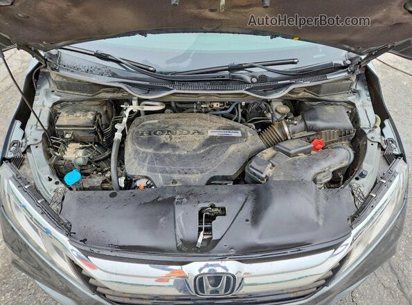 5FNRL6H77KB051874 2019 HONDA ODYSSEY Green Vista del compartimento del motor