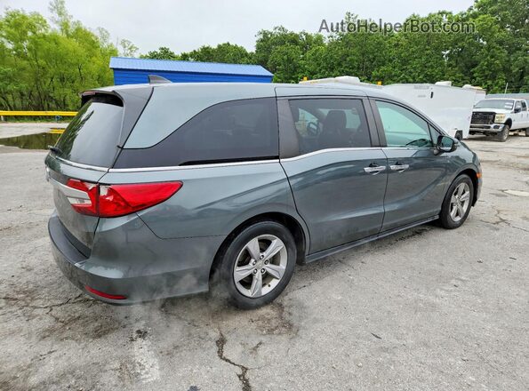 5FNRL6H77KB051874 2019 HONDA ODYSSEY Green Trasero derecho