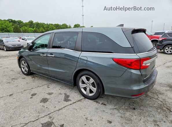 5FNRL6H77KB051874 2019 HONDA ODYSSEY Green Trasero izquierdo