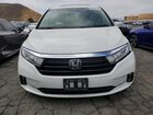 2022 Honda Odyssey Exl White vin: 5FNRL6H77NB068050