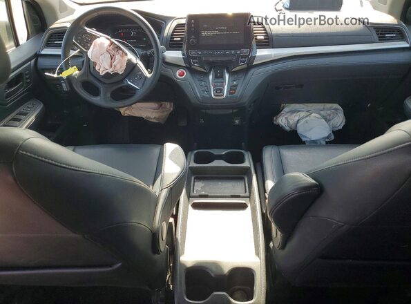 5FNRL6H77NB068050 2022 HONDA ODYSSEY White Dashboard view