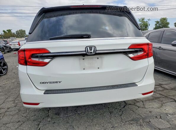 5FNRL6H77NB068050 2022 HONDA ODYSSEY White Rear view