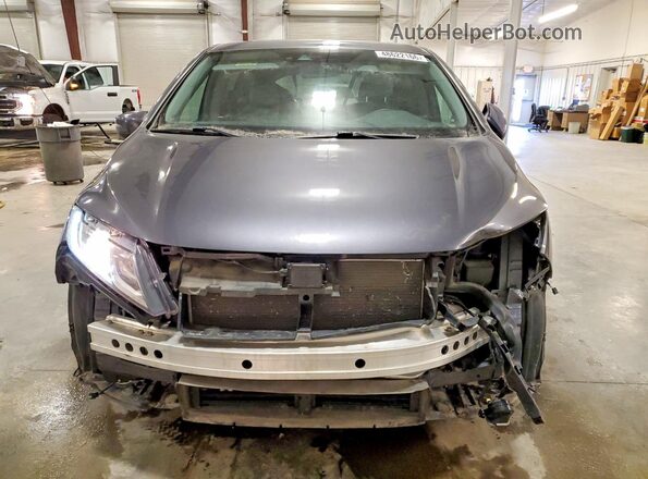 5FNRL6H78JB000088 2018 HONDA ODYSSEY Gray წინა ხედი