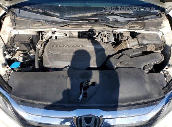 5FNRL6H78JB016162 2018 HONDA ODYSSEY White ძრავის განყოფილების ხედი
