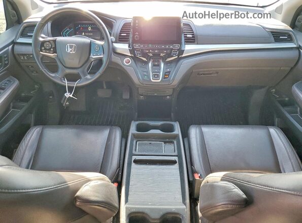 5FNRL6H78JB016162 2018 HONDA ODYSSEY White წინა პანელის ხედი