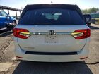 2018 Honda Odyssey Exl White vin: 5FNRL6H78JB016162