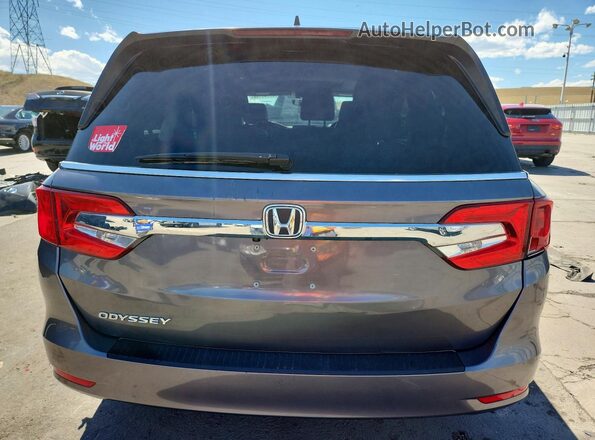 5FNRL6H78JB022141 2018 HONDA ODYSSEY Gray Вид ззаду