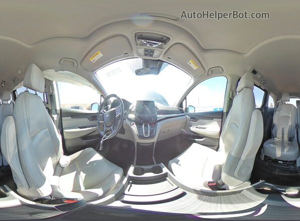 5FNRL6H78JB022141 2018 HONDA ODYSSEY Gray 