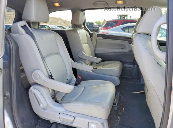 5FNRL6H78KB087914 2019 HONDA ODYSSEY Серебряный Вид задней части салона