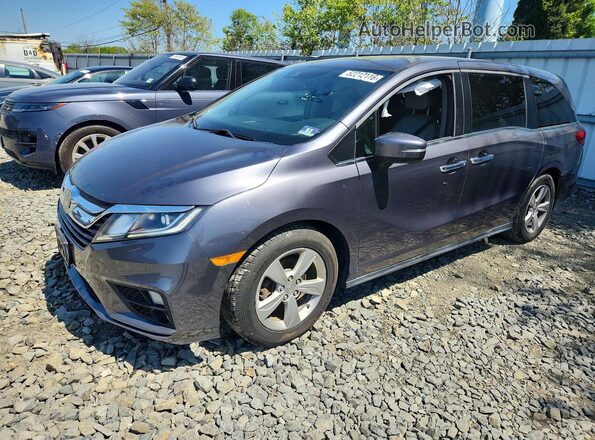 5FNRL6H78LB003589 2020 HONDA ODYSSEY Серый Передняя левая четверть