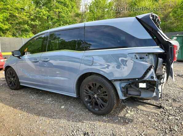 5FNRL6H78SB014896 2025 HONDA ODYSSEY Blue Tył lewy