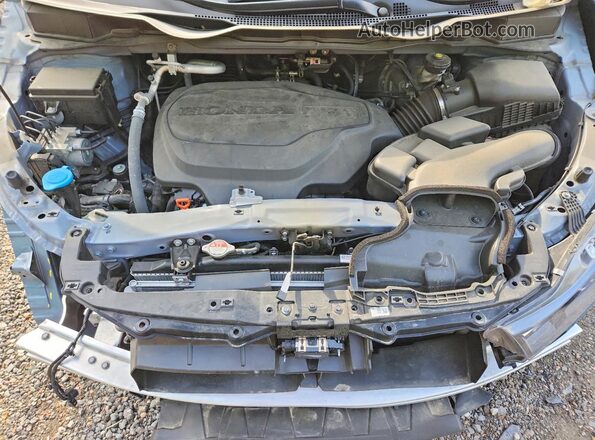 5FNRL6H78SB014896 2025 HONDA ODYSSEY Blue Widok komory silnika
