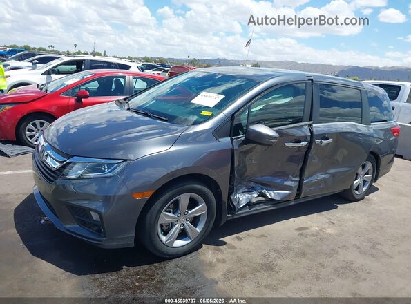 5FNRL6H79JB011634 2018 HONDA ODYSSEY Серый Вид спереди