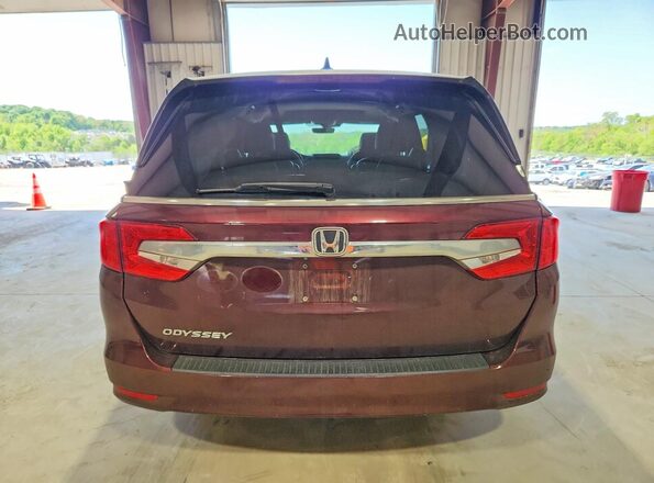 5FNRL6H79LB015248 2020 HONDA ODYSSEY Burgundy Widok z tyłu