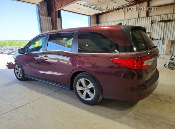 5FNRL6H79LB015248 2020 HONDA ODYSSEY Burgundy Tył lewy