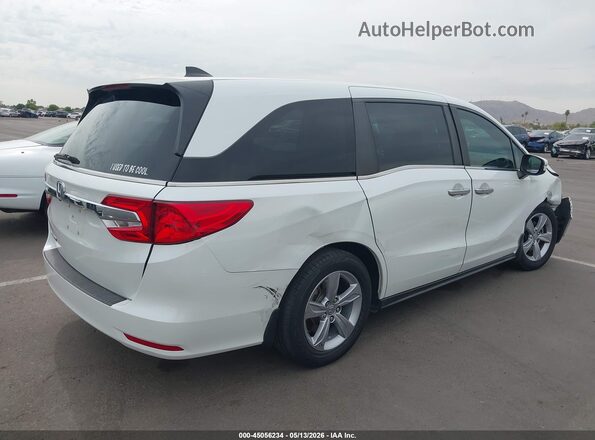 5FNRL6H79LB030414 2020 HONDA ODYSSEY Белый Задняя правая четверть