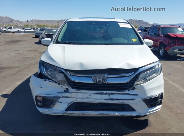 5FNRL6H79LB030414 2020 HONDA ODYSSEY Белый Вид панели приборов