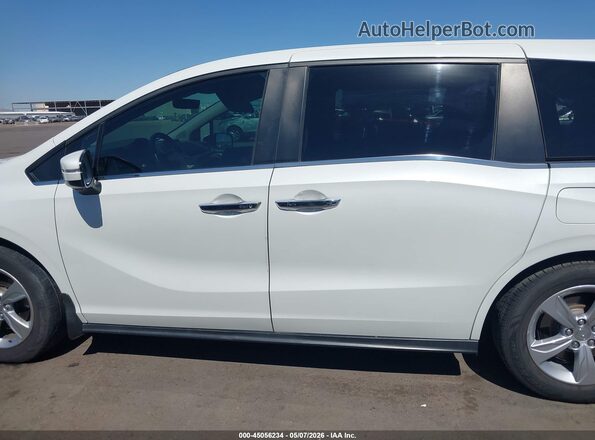 5FNRL6H79LB030414 2020 HONDA ODYSSEY Белый Вид задней части салона