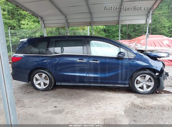 5FNRL6H79LB034219 2020 HONDA ODYSSEY Синий Панорамный вид салона 360°