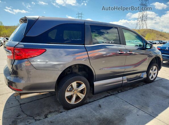 5FNRL6H79LB062523 2020 HONDA ODYSSEY Gray Trasero derecho
