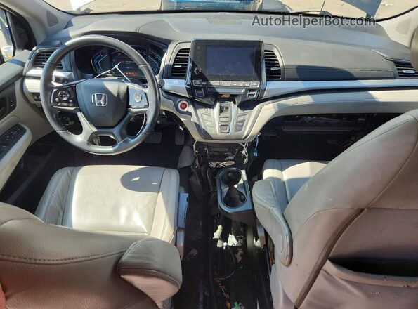 5FNRL6H79LB062523 2020 HONDA ODYSSEY Gray Vista del salpicadero