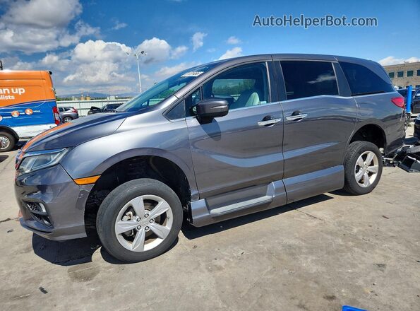 5FNRL6H79LB062523 2020 HONDA ODYSSEY Gray Vista tres cuartos delantera izquierda