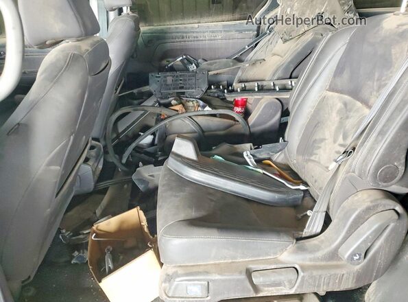 5FNRL6H7XJB064987 2018 HONDA ODYSSEY Black Widok wnętrza z tyłu