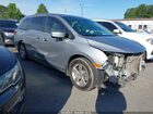 2018 Honda Odyssey Ex-l Blue vin: 5FNRL6H7XJB082888