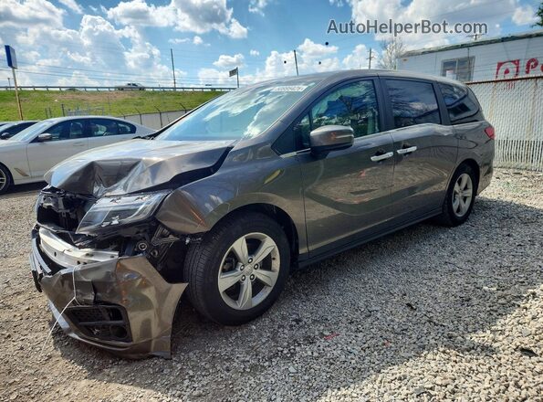 5FNRL6H7XKB023907 2019 HONDA ODYSSEY Серый Передняя левая четверть