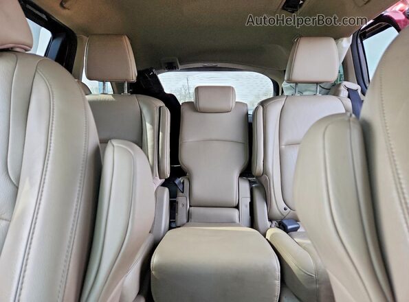 5FNRL6H7XKB084609 2019 HONDA ODYSSEY Burgundy Вид задніх сидінь
