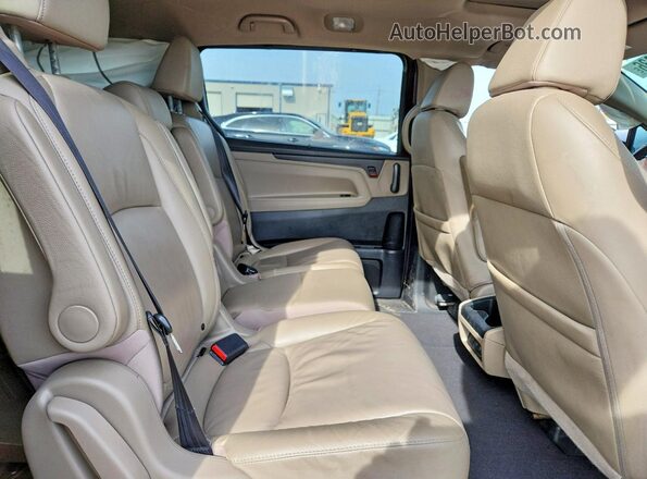 5FNRL6H7XKB084609 2019 HONDA ODYSSEY Burgundy Вид задньої частини салону
