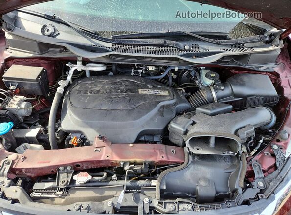 5FNRL6H7XKB084609 2019 HONDA ODYSSEY Burgundy Вид підкапотного простору