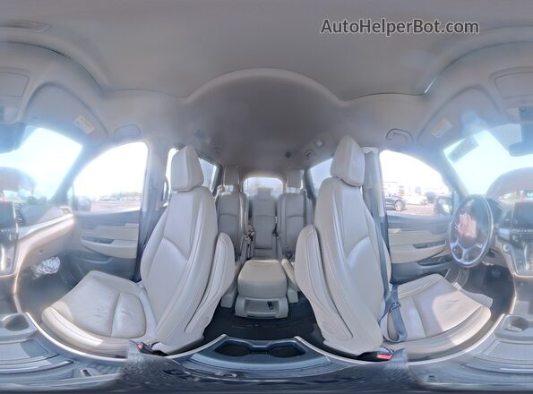 5FNRL6H7XKB084609 2019 HONDA ODYSSEY Burgundy Панорамний вид салону 360°