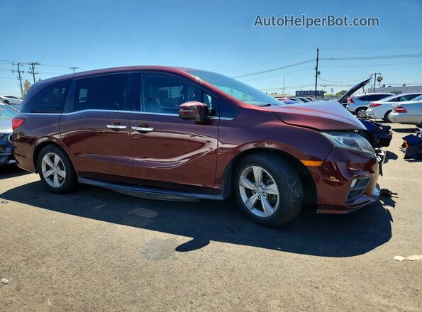 5FNRL6H7XLB033306 2020 HONDA ODYSSEY Burgundy Front right