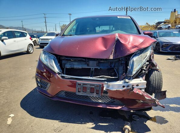 5FNRL6H7XLB033306 2020 HONDA ODYSSEY Burgundy Front view