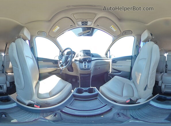 5FNRL6H7XLB033306 2020 HONDA ODYSSEY Burgundy 360 interior view