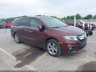 2020 Honda Odyssey Ex-l/ex-l W/navi   Res Burgundy vin: 5FNRL6H7XLB046203