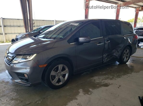 5FNRL6H7XLB068573 2020 HONDA ODYSSEY Gray Front left