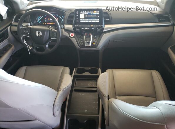 5FNRL6H7XLB068573 2020 HONDA ODYSSEY Gray Dashboard view