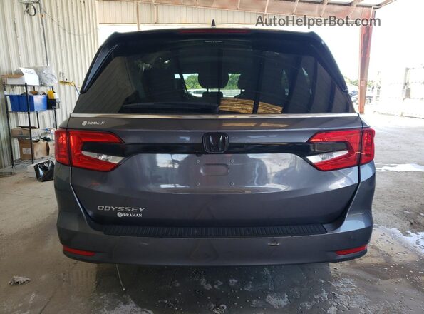 5FNRL6H7XLB068573 2020 HONDA ODYSSEY Gray Rear view