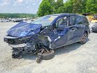 2024 Honda Odyssey Touring Blue vin: 5FNRL6H81RB010997